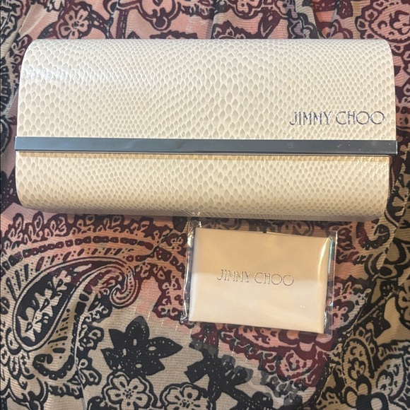 Jimmy Choo Sunglasses Case with Cloth - Picture 1 of 4